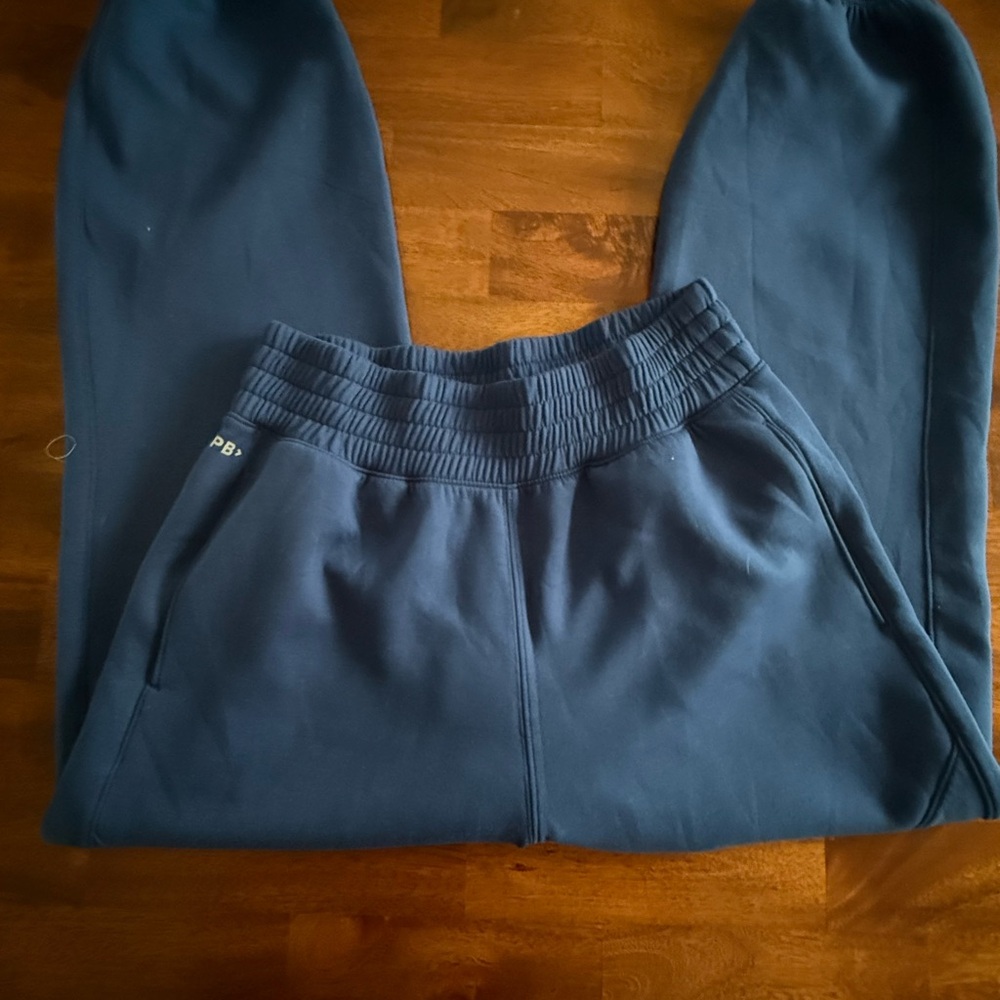 Abercrombie & Fitch Blue YPB High Waist Track Pants Relaxed Fit Joggers